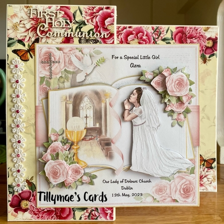Girl Communion Open Book Mini Kit by Suzanne Kavanagh