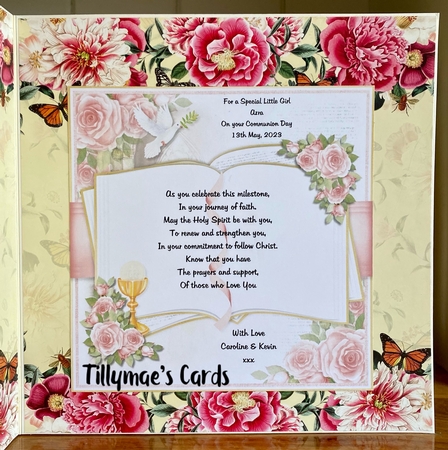 Girl Communion Open Book Mini Kit by Suzanne Kavanagh