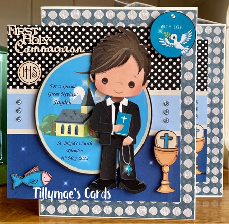 Boys Communion or Confirmation by Suzanne Kavanagh