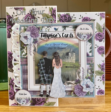A Highland Wedding Mini Page Kit by Suzanne Kavanagh