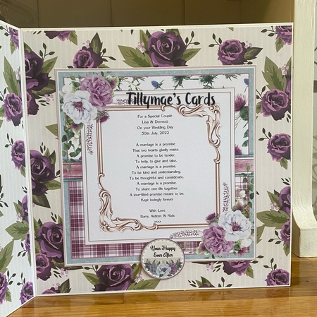 A Highland Wedding Mini Page Kit by Suzanne Kavanagh