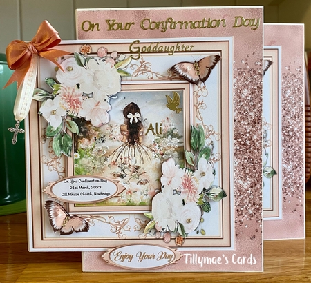 7x7 Mini Kit, Beautiful Girl In the Garden 3 by Suzanne Kavanagh