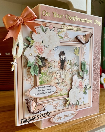 7x7 Mini Kit, Beautiful Girl In the Garden 3 by Suzanne Kavanagh