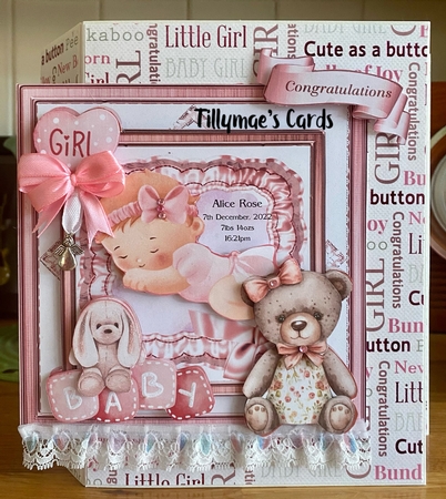 Mummys New Baby Girl 2 by Suzanne Kavanagh