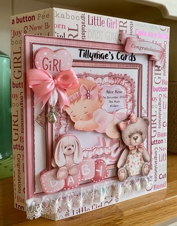 Mummys New Baby Girl 2 by Suzanne Kavanagh