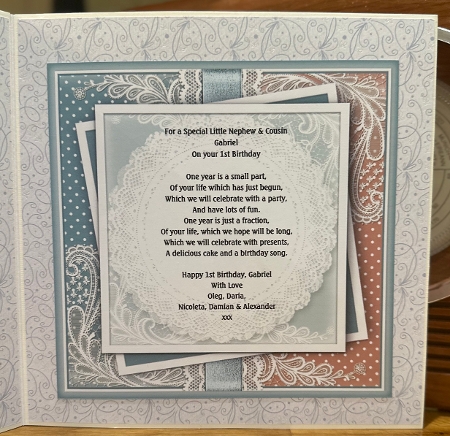 Baby Boy Blue KIT-Four  by Suzanne Kavanagh