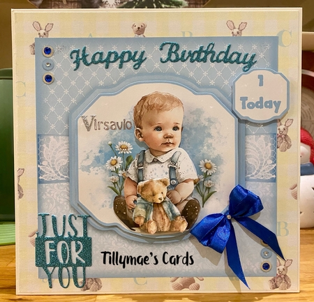 Little lad and his tedd by Suzanne Kavanagh