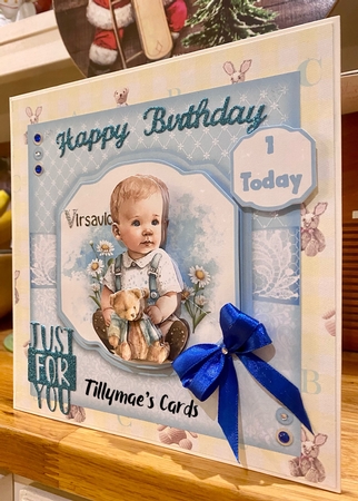 Little lad and his tedd by Suzanne Kavanagh