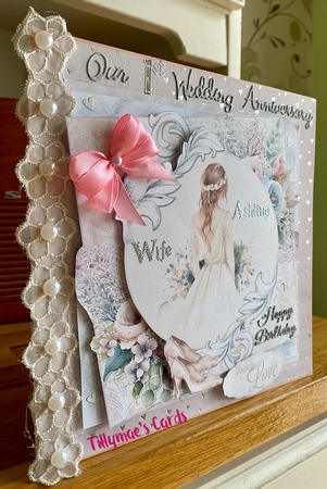 Forever Begins Today 8  7.75x7.75 Simply Cards  by Suzanne Kavanagh