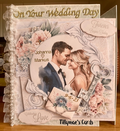 Forever Begins Today 11  7.75x7.75 Simply Cards  by Suzanne Kavanagh