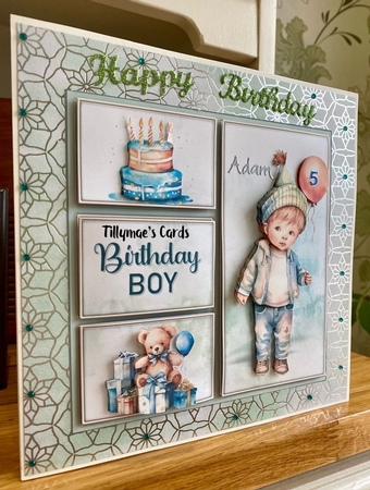 Birthday Boy mini kit by Suzanne Kavanagh