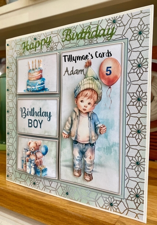 Birthday Boy mini kit by Suzanne Kavanagh
