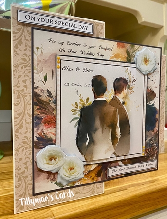 Mr & Mr Wedding Card Mini Kit by Suzanne Kavanagh