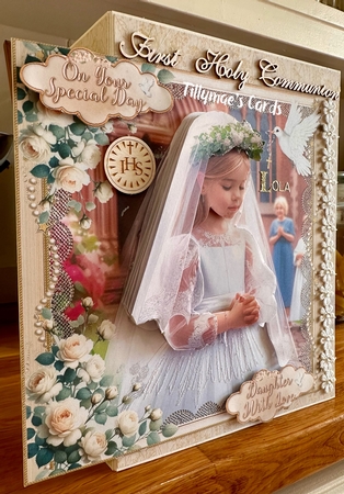 Holy Communion Girl Flower Crown Mini Kit  by Suzanne Kavanagh
