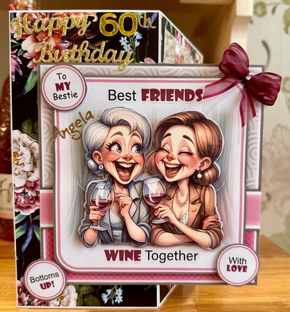 Best Friends Wine 2 Mini Kit by Suzanne Kavanagh