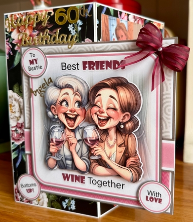 Best Friends Wine 2 Mini Kit by Suzanne Kavanagh