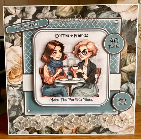 Coffee & Friends 2 Mini Kit by Suzanne Kavanagh