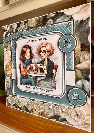 Coffee & Friends 2 Mini Kit by Suzanne Kavanagh