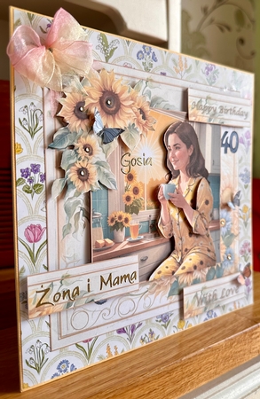But First Coffee and Sunflowers Mini Kit by Suzanne Kavanagh