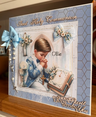 7x7 Boys first communion choice of four mini kit by Suzanne Kavanagh