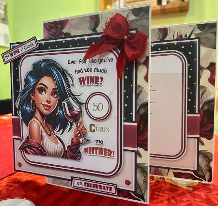 Too Much Wine Girl 2 Mini Kit by Suzanne Kavanagh