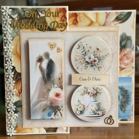 Wedding Day - Triple Pyramid Card Mini Kit by Suzanne Kavanagh