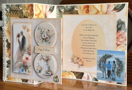 Wedding Day - Triple Pyramid Card Mini Kit by Suzanne Kavanagh