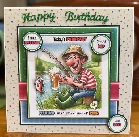 Fishing Forecast Mini Kit Birthday/Fathers Day by Suzanne Kavanagh