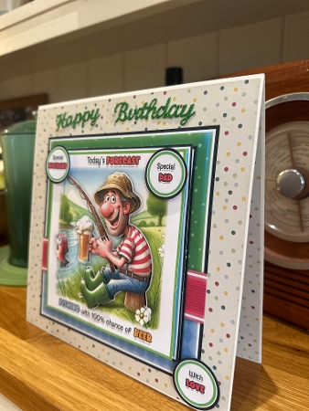 Fishing Forecast Mini Kit Birthday/Fathers Day by Suzanne Kavanagh