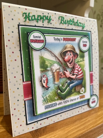 Fishing Forecast Mini Kit Birthday/Fathers Day by Suzanne Kavanagh