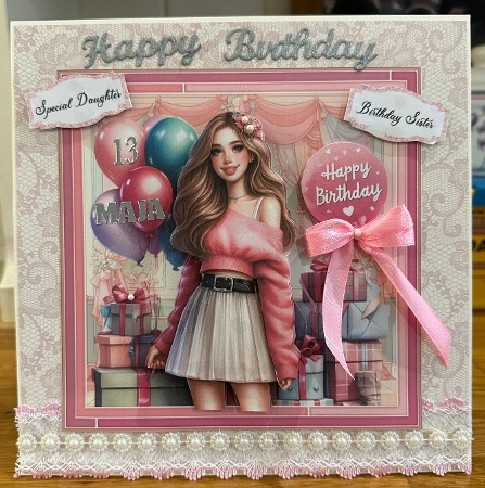 Birthday Girl mini kit by Suzanne Kavanagh
