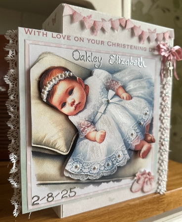Christening Baby Girl by Suzanne Kavanagh
