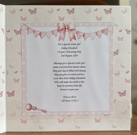 Christening Baby Girl by Suzanne Kavanagh