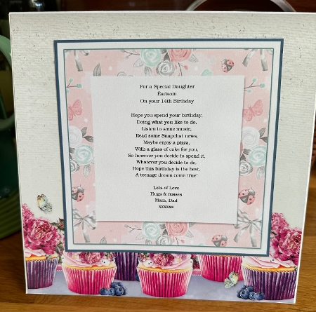 6x6 ~ Sweet Birthday Girl by Suzanne Kavanagh