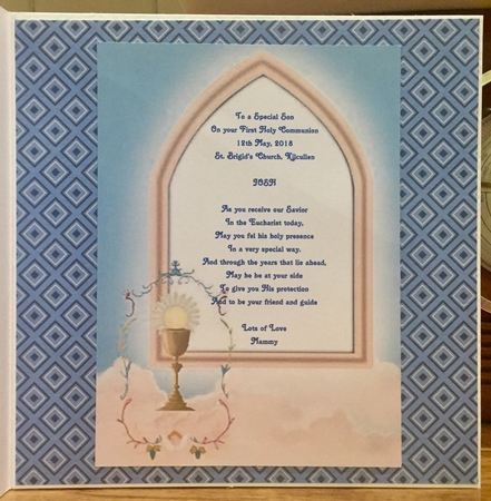 First Communion Boy by Suzanne Kavanagh