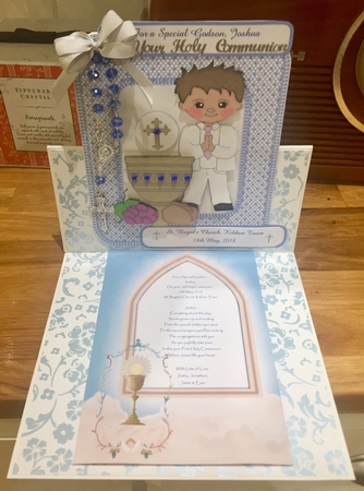 First Communion Boy 2 by Suzanne Kavanagh