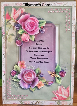 Female Birthday Card or Special Occasion by Suzanne Kavanagh