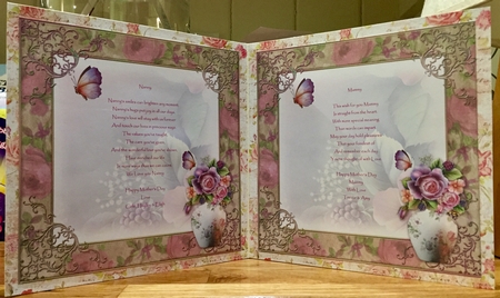 Butterfly & Blooms 8x8 Mini Kit by Suzanne Kavanagh