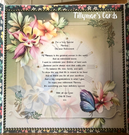 Time on Your Hands Blank Insert by Suzanne Kavanagh