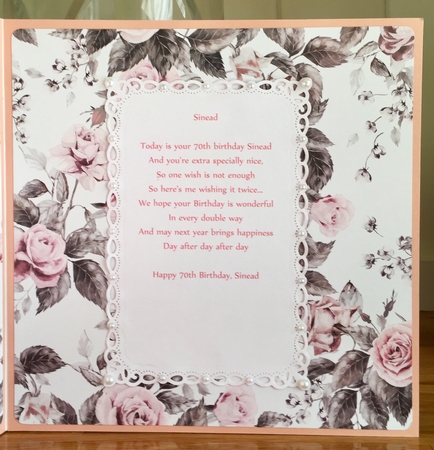 8x8 Elegant Vintage Lady with Edwardian Roses Mini Kit by Suzanne Kavanagh