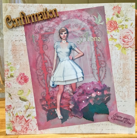 Pretty Confirmation Girl by Suzanne Kavanagh