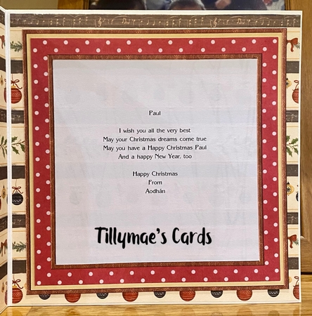 Christmas Time for Ties 8x8 Mini Kit for Men by Suzanne Kavanagh