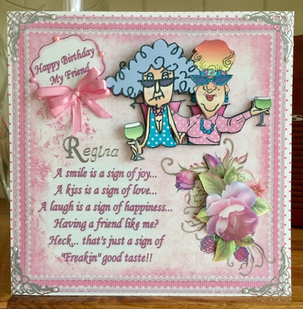 8x8 Stella Has Good Taste in Friends by Suzanne Kavanagh