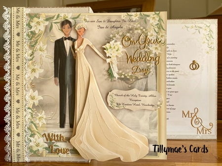Ivory Bride and Groom Mini Kit by Suzanne Kavanagh