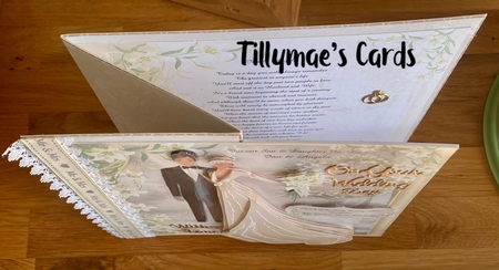 Ivory Bride and Groom Mini Kit by Suzanne Kavanagh