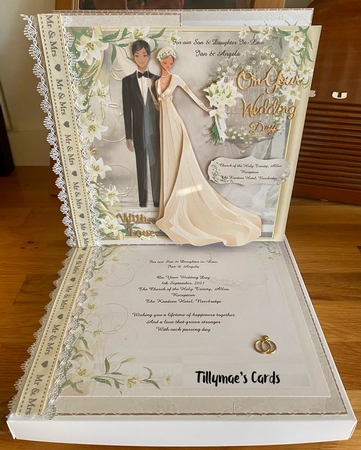 Ivory Bride and Groom Mini Kit by Suzanne Kavanagh