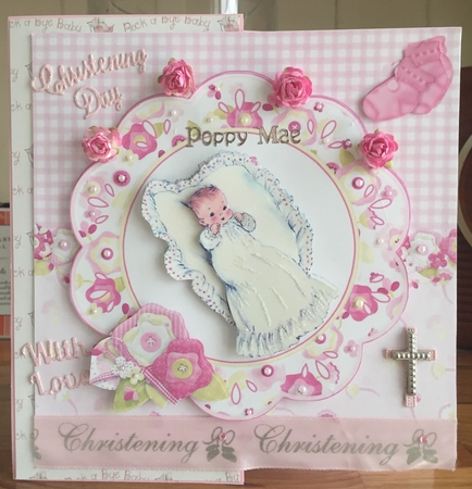 New Baby Girl Mini Kit & Decoupage by Suzanne Kavanagh