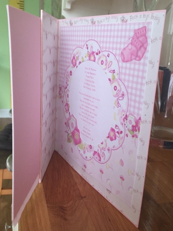 New Baby Girl Mini Kit & Decoupage by Suzanne Kavanagh