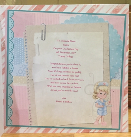 Congratulations on Becoming a Nurse Mini Kit Insert by Suzanne Kavanagh