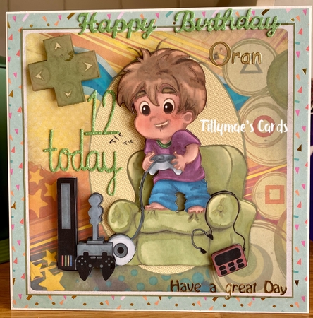 8x8 Mad About Video Games Mini Kit by Suzanne Kavanagh